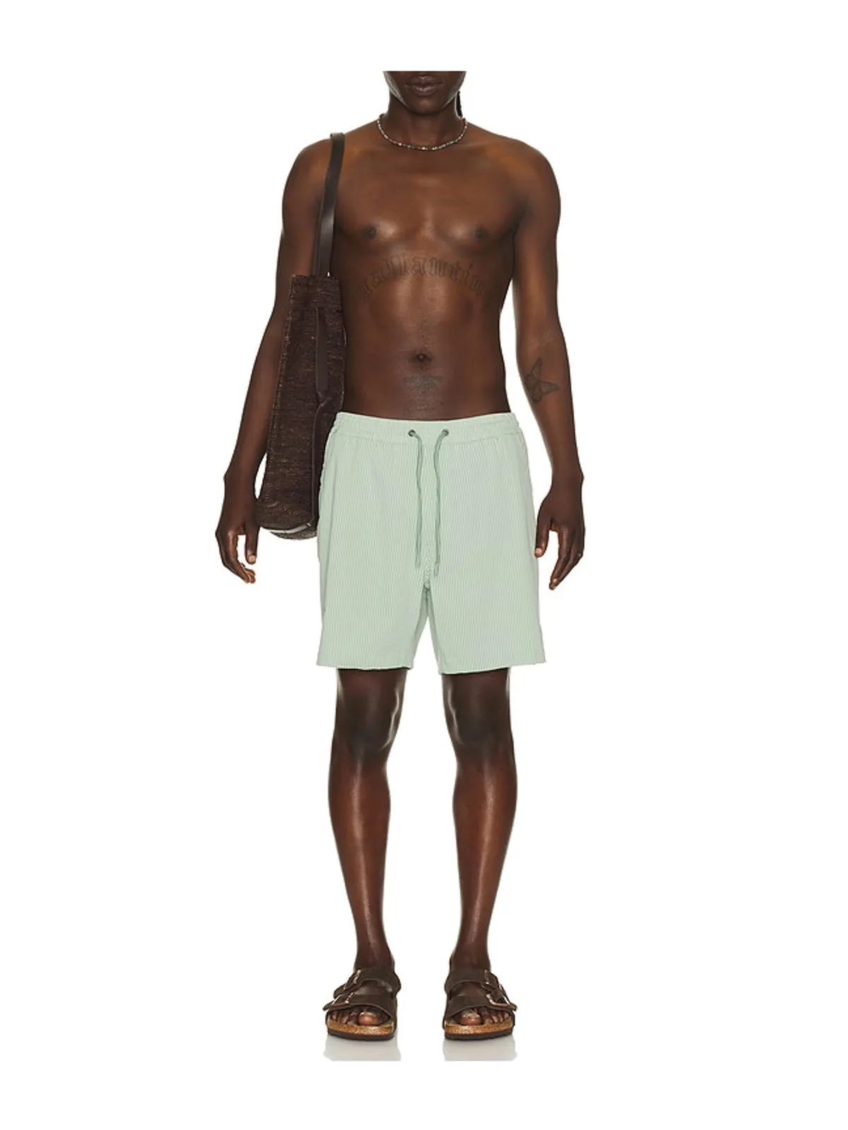 Marine Layer SPORT & SWIM 裏地付きショートパンツ - 画像3
