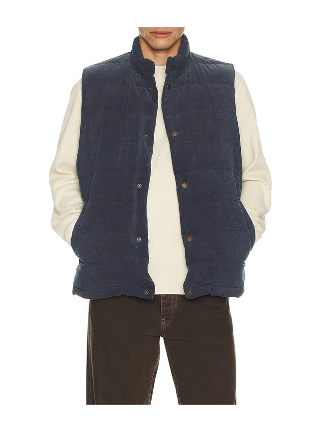 Marine Layer Marine Layer CORD ダウンベストの商品画像