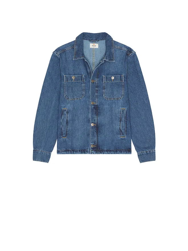 Marine Layer Marine Layer PATRICK デニムオーバーシャ​​ツの商品画像