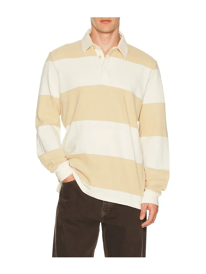 Marine Layer Marine Layer SUEDED ラグビーポロシャツの商品画像
