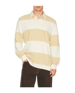 Marine Layer SUEDED ラグビーポロシャツ - サムネイル1