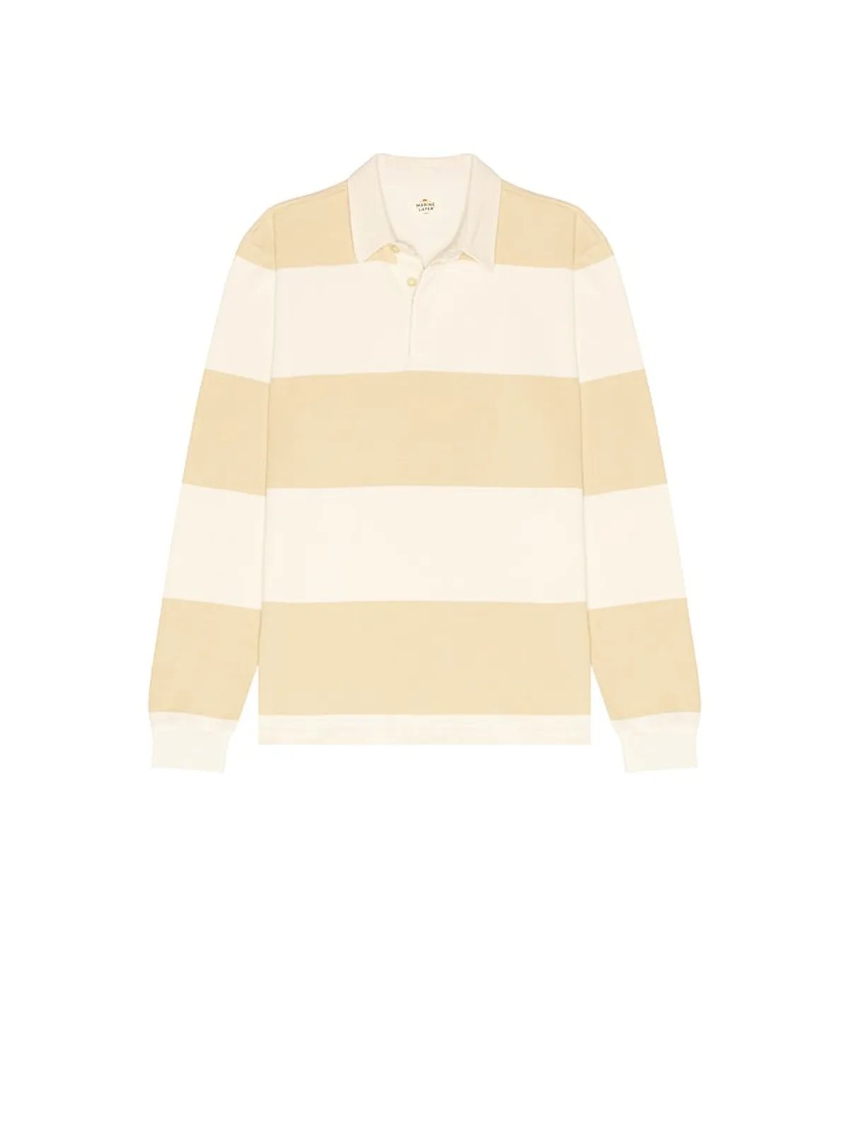 Marine Layer SUEDED ラグビーポロシャツ - 画像4