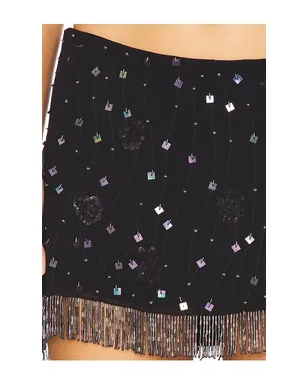 Mirror Palais ビーズ付付ミニスカート - サムネイル6