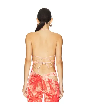 Masha Popova LOVE HEART BANDANA トップ - サムネイル3