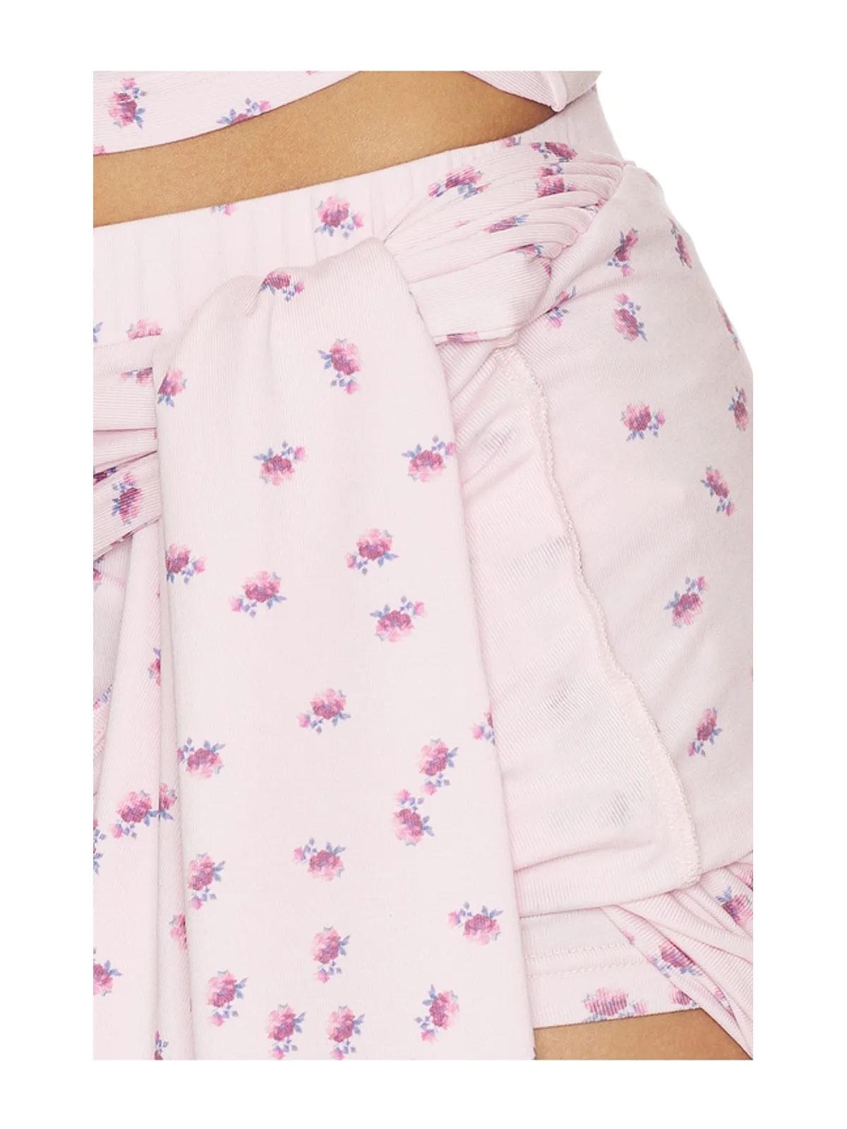 MARRKNULL ASYMMETRICAL PLEATED キュロット - 画像6