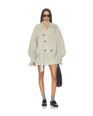 MARRKNULL BELTED SHORT トレンチコート - サムネイル1