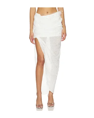 MARRKNULL BEADED MIDI スカート - サムネイル1