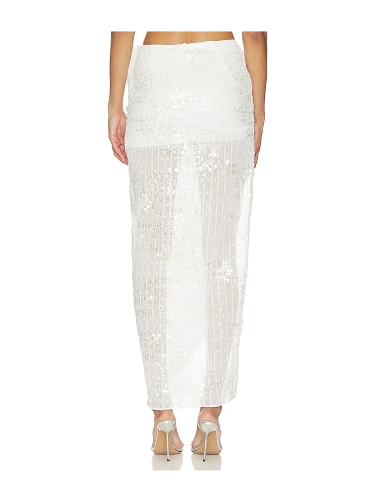 MARRKNULL BEADED MIDI スカート - 画像4