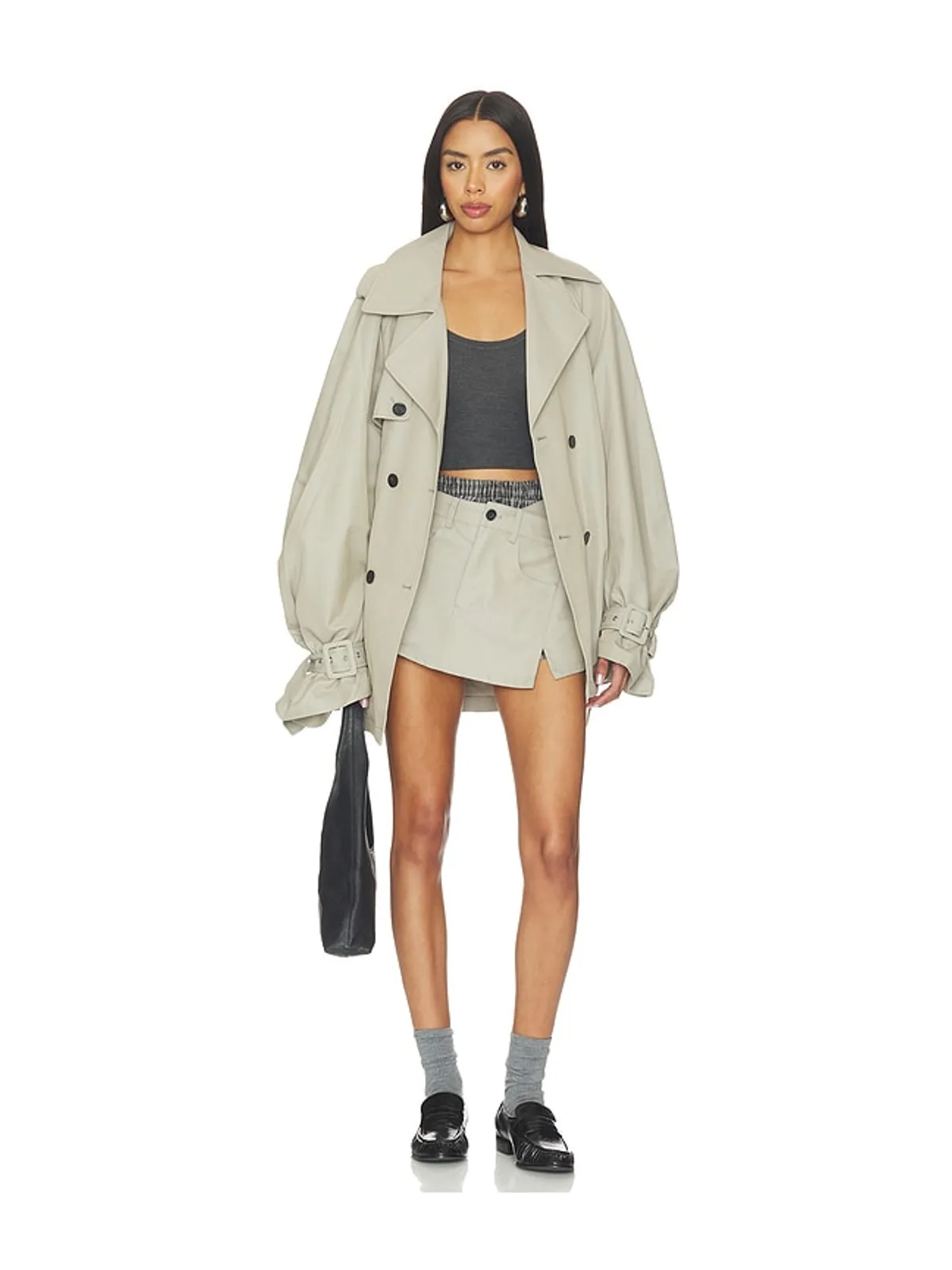 MARRKNULL TWO-PIECE UTILITY スカート - 画像5