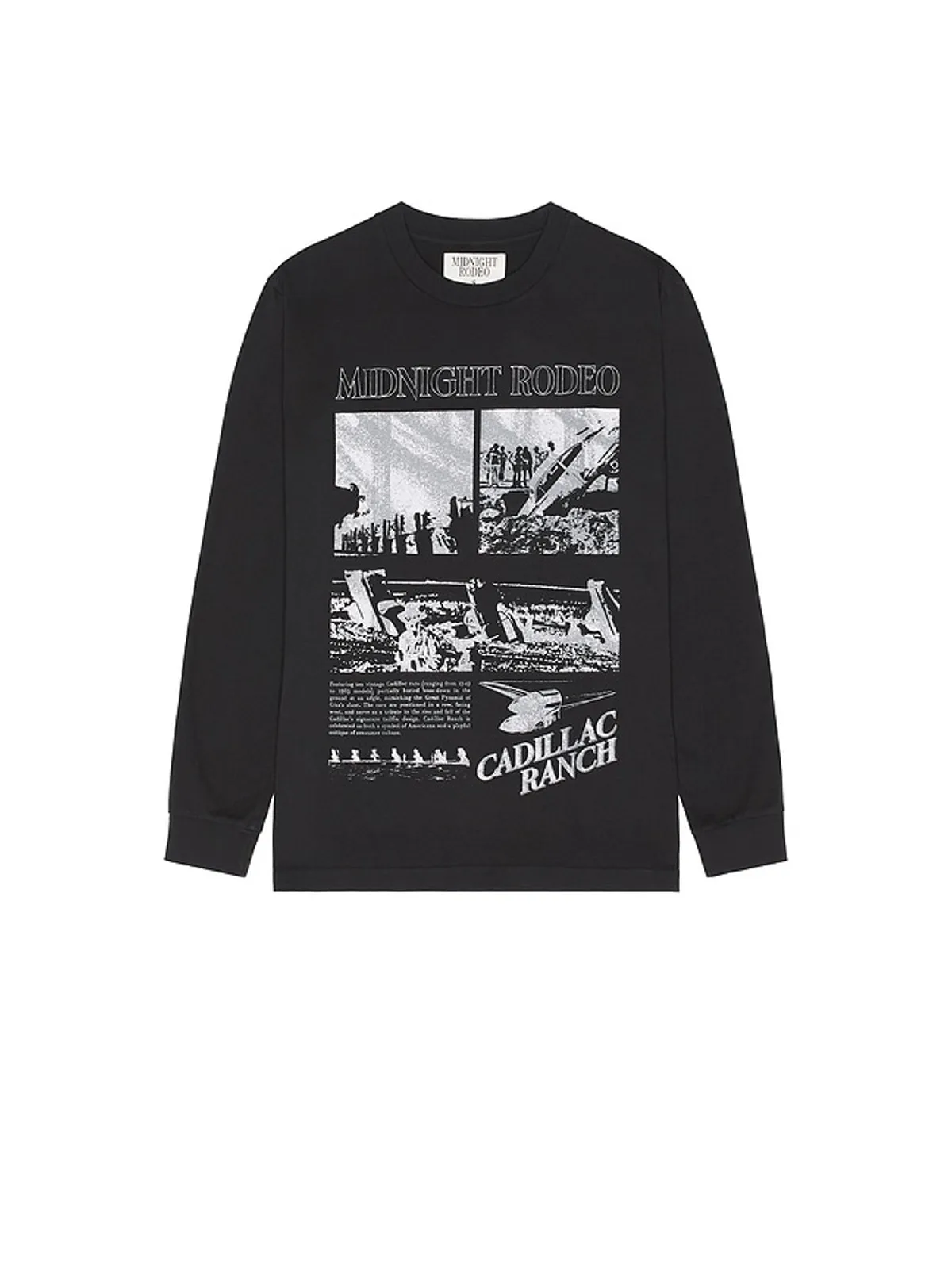 Midnight Rodeo CADILLAC RANCH 長袖Tシャツ - 画像4