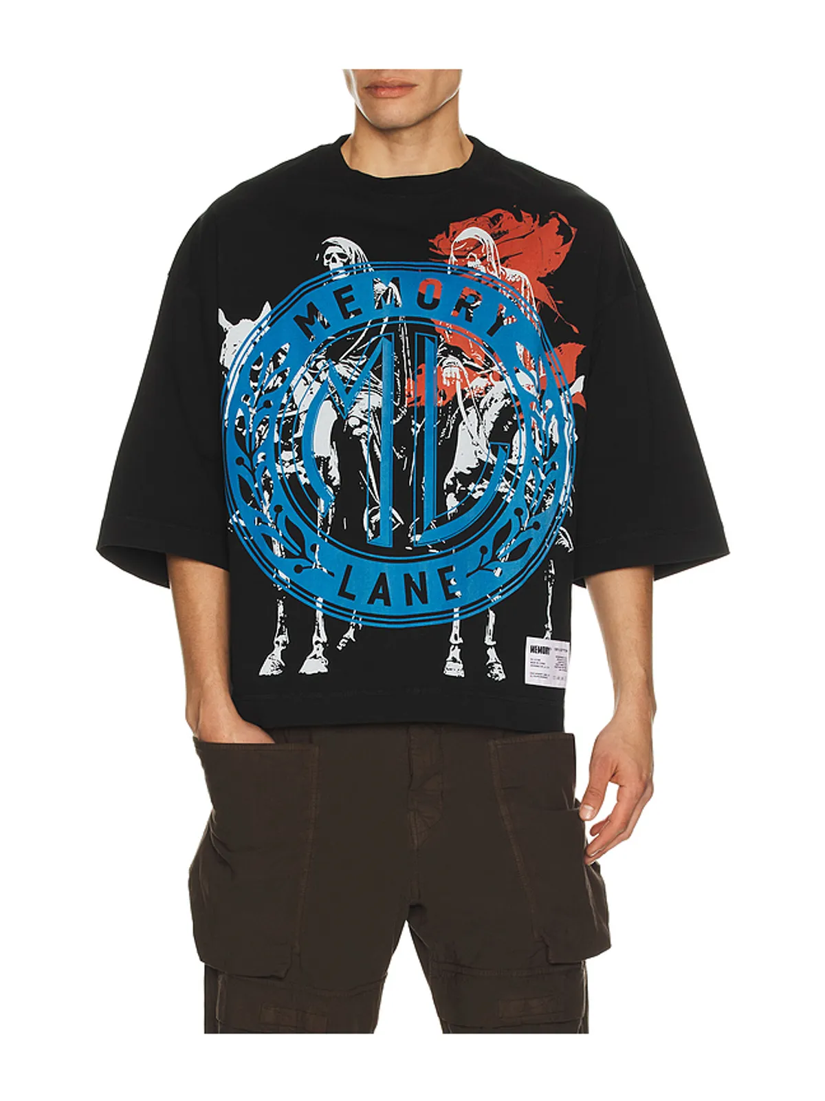 Memory Lane LAYERED クロップTシャツ - 画像1