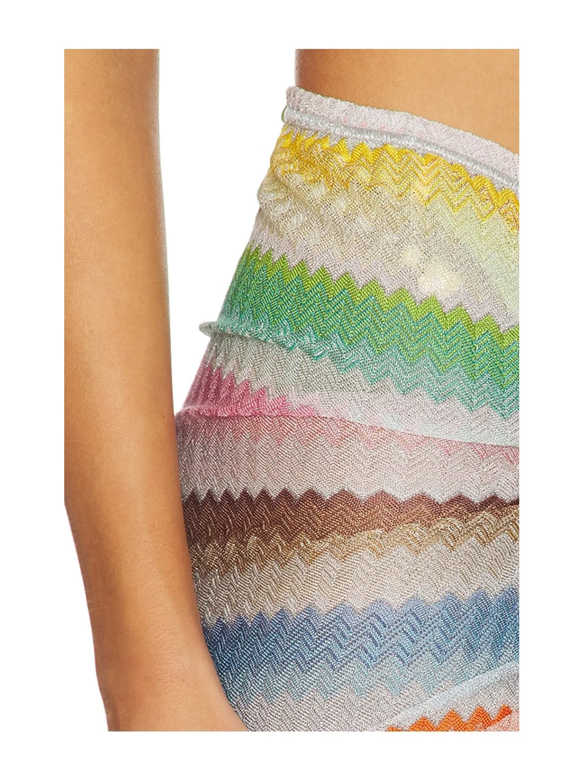 Missoni MINI SKIRT ミニスカート - White,Green. - 画像6