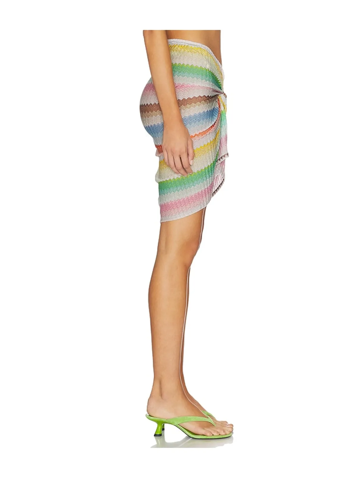 Missoni MINI SKIRT ミニスカート - White,Green. - 画像3