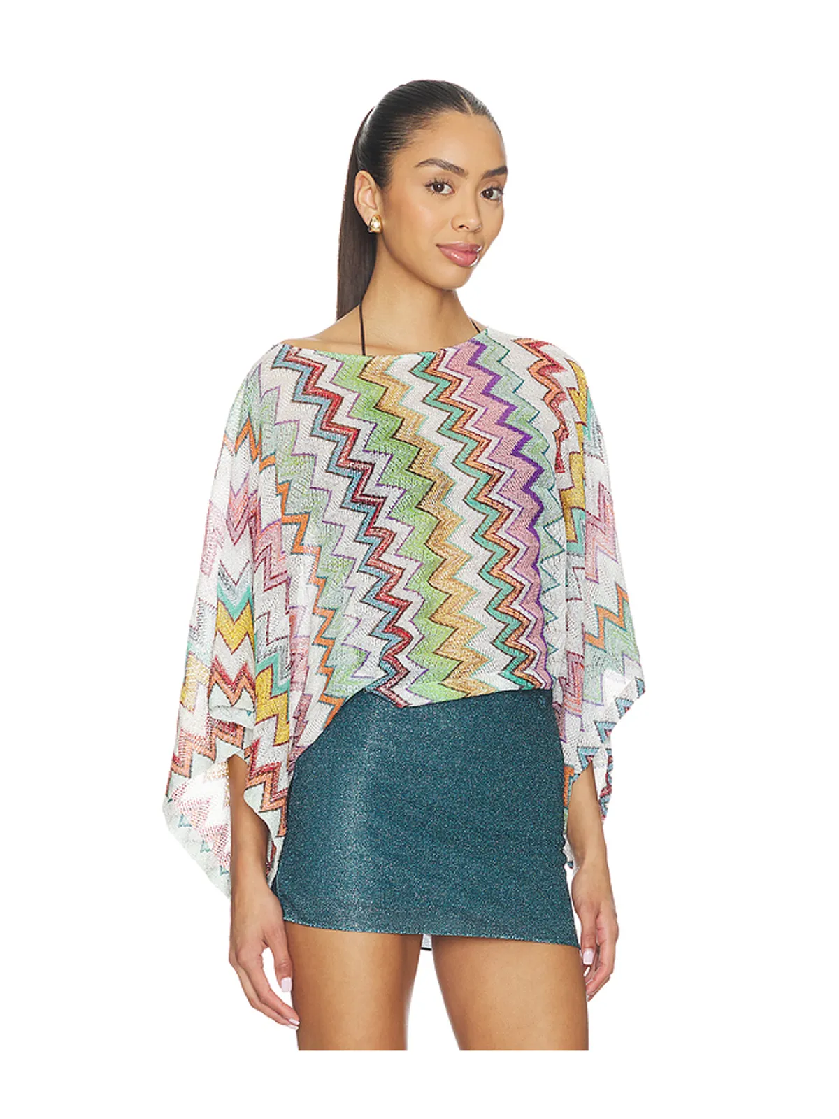 Missoni TOP 長袖トップ - Pink,Green. - 画像2