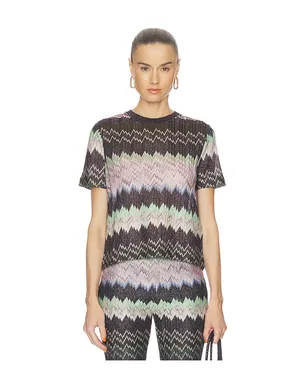 Missoni TOP トップ - Black,Green. - サムネイル1