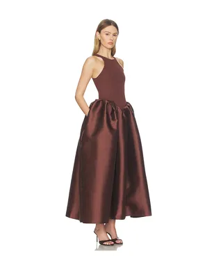 Marques ' Almeida HEAVY SATIN PRINCESS ドレス - サムネイル2