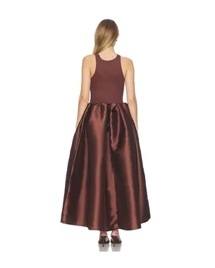 Marques ' Almeida HEAVY SATIN PRINCESS ドレス - サムネイル3