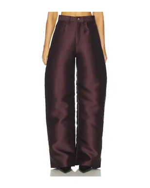 Marques ' Almeida HEAVY SATIN BOYFRIEND トラウザー - サムネイル1