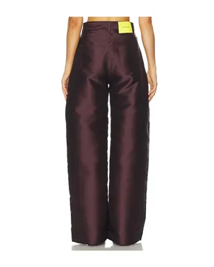 Marques ' Almeida HEAVY SATIN BOYFRIEND トラウザー - サムネイル4