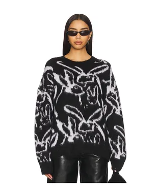 MSGM SKETCHED BUNNIES セーター - サムネイル1