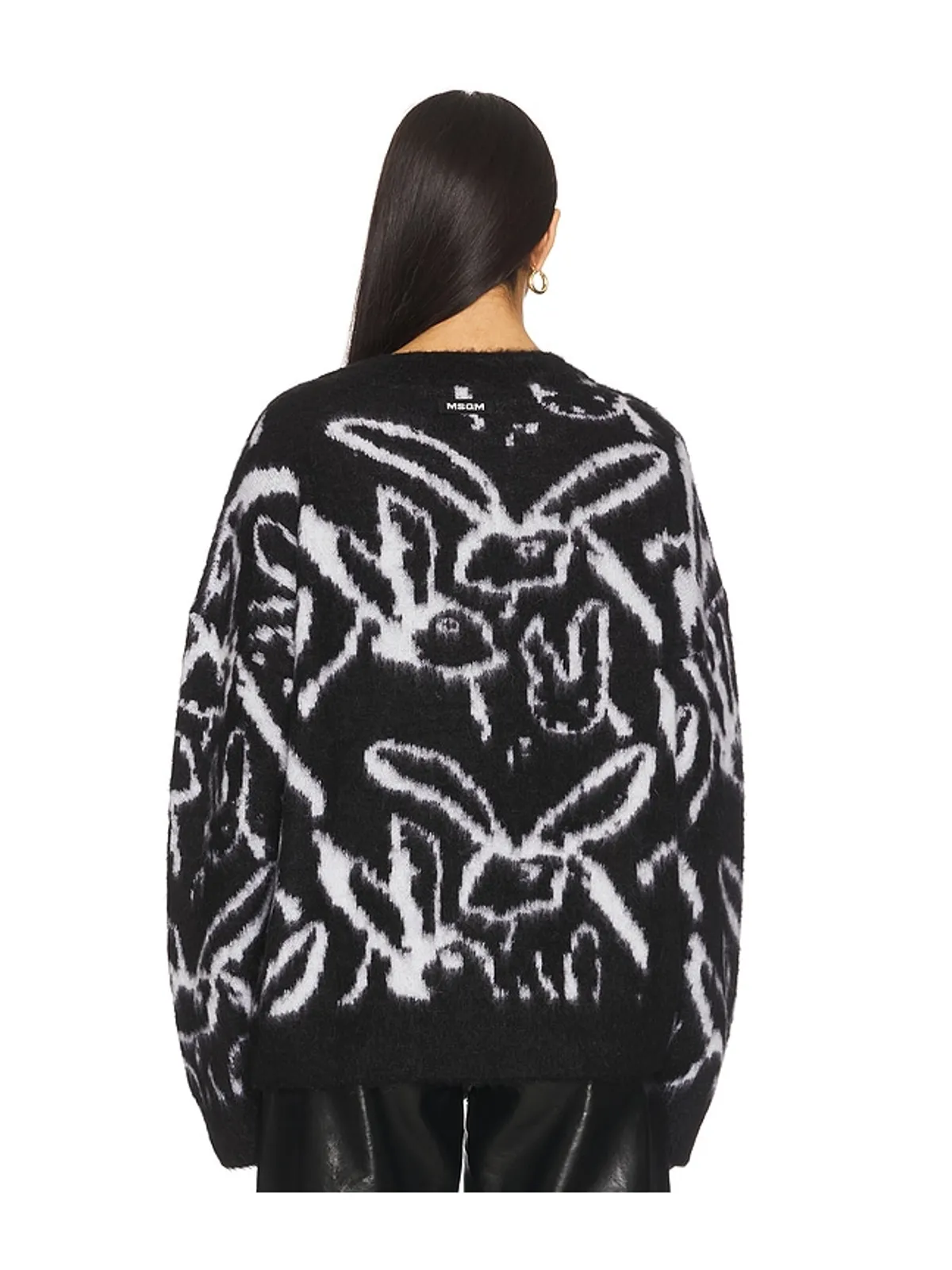 MSGM SKETCHED BUNNIES セーター - 画像3