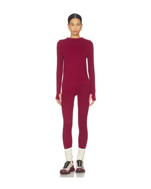 My Sunday Ski RIBBED BASE LAYER SET リブ編みベースレイヤーセット - サムネイル1