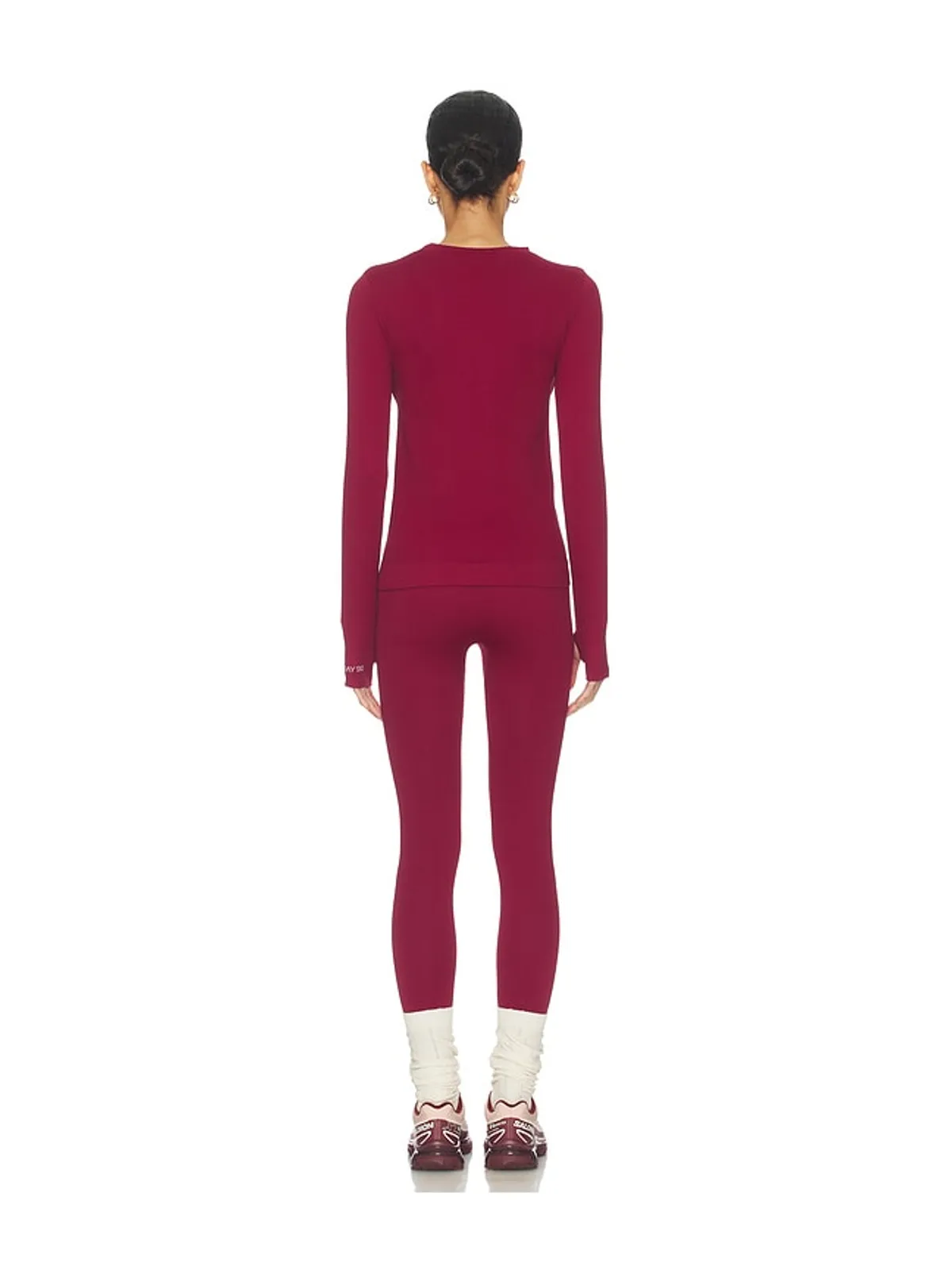 My Sunday Ski RIBBED BASE LAYER SET リブ編みベースレイヤーセット - 画像3