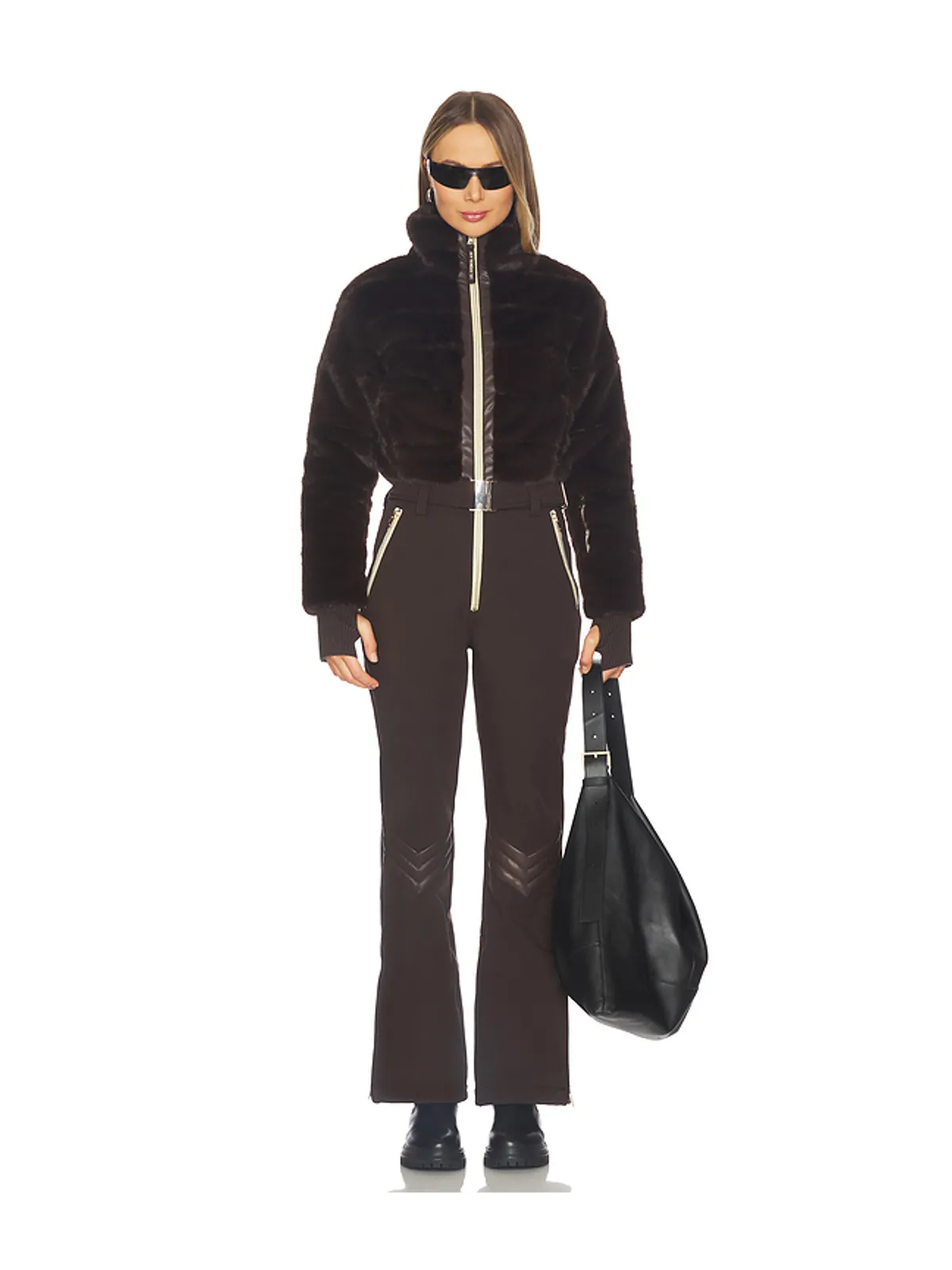 My Sunday Ski FAUX FUR SKI SUIT フェイクファースキースーツ - 画像1