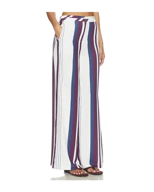 MADISON THE LABEL ROWENA パンツ - White,Wine. - サムネイル2