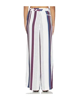 MADISON THE LABEL ROWENA パンツ - White,Wine. - サムネイル4