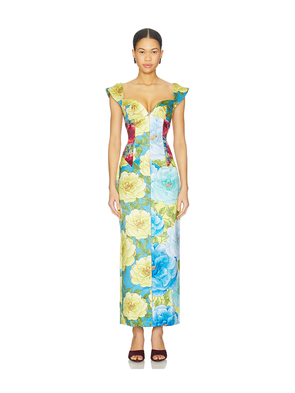 Muma World CELINE ドレス - Blue,Yellow. - 画像1