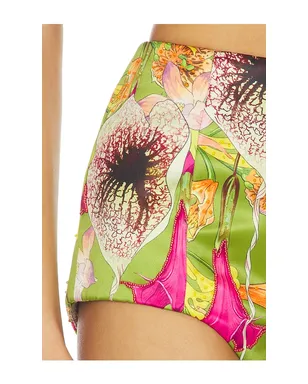 Muma World BEADED FLORAL CANOPY ショートパンツ - サムネイル6