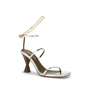 Maria Luca OFELIA サンダル - Metallic Silver, grey. - サムネイル2