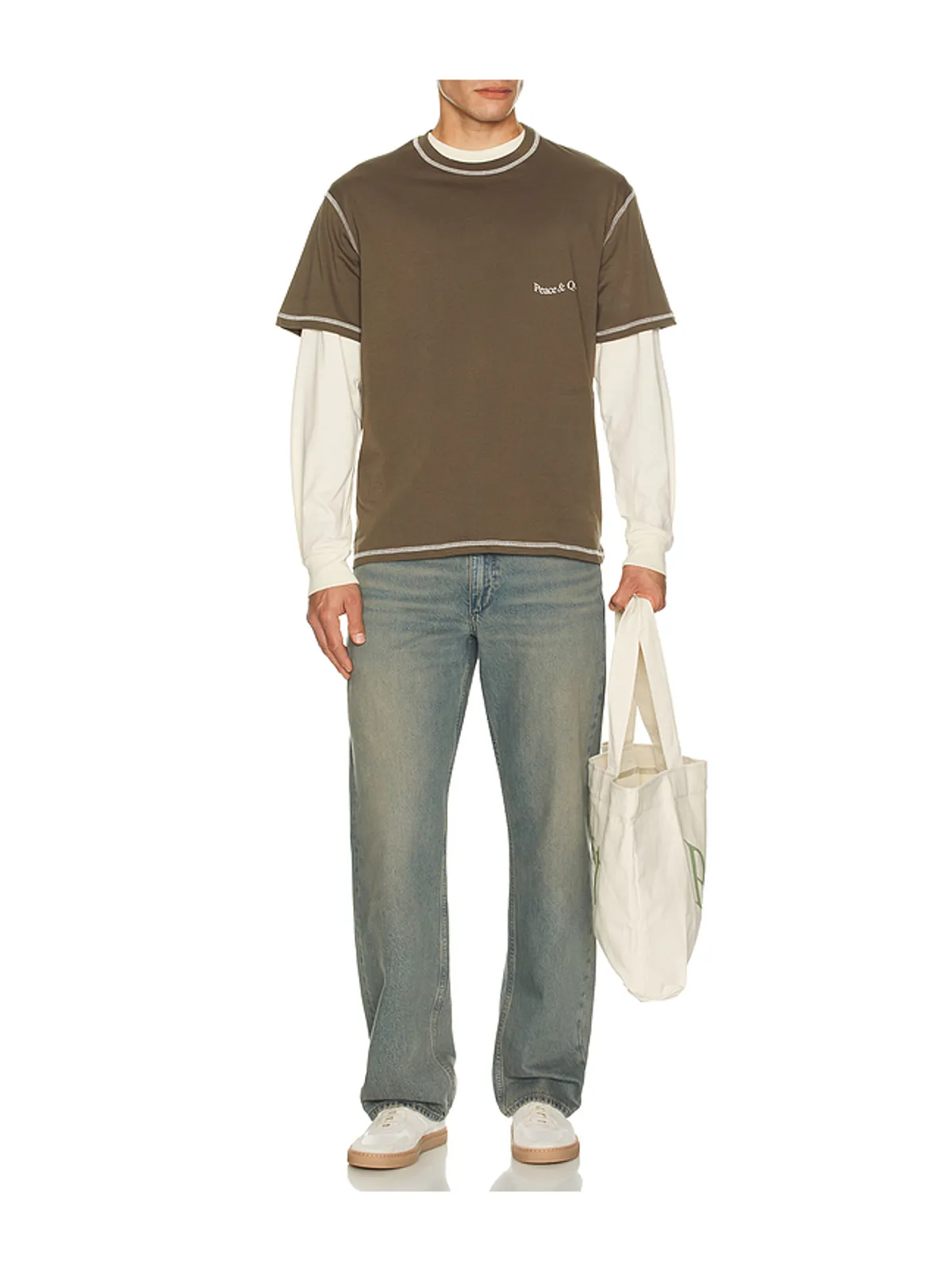 Museum of Peace and Quiet WORDMARK Tシャツ - 画像2