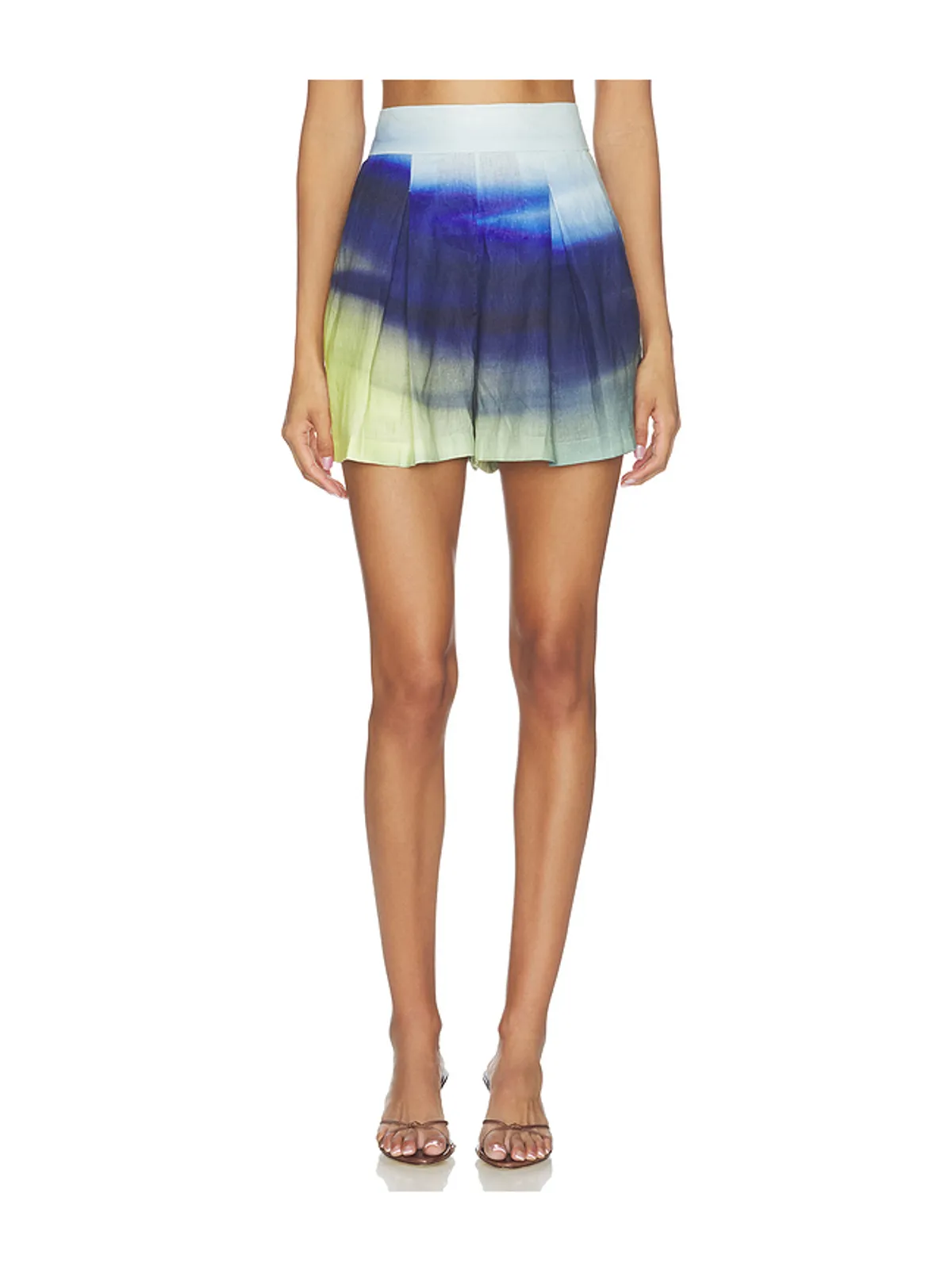 Mayle Vasquez SERENITO ショートパンツ - Blue,Green. - 画像1