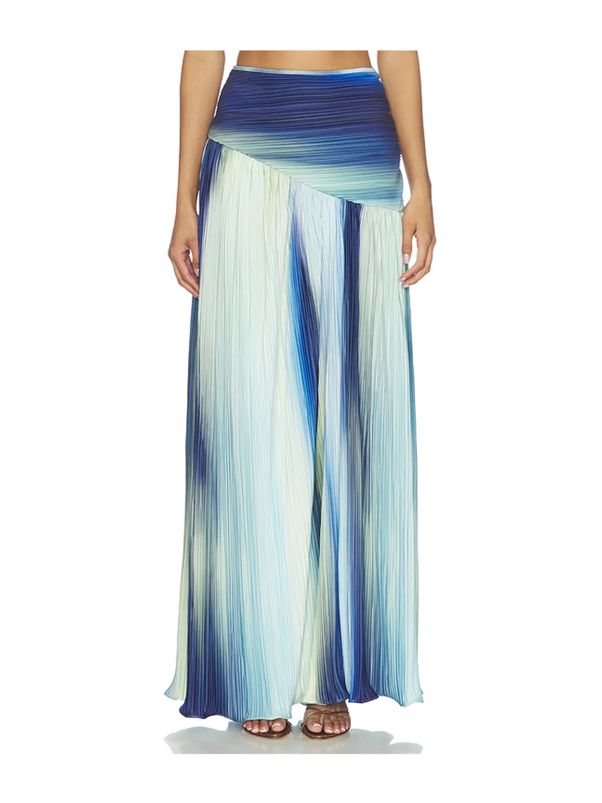 Mayle Vasquez ONDA スカート - Blue,Green. - 画像1