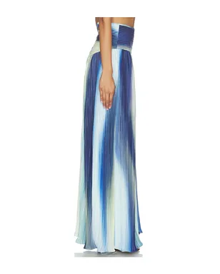 Mayle Vasquez ONDA スカート - Blue,Green. - サムネイル2