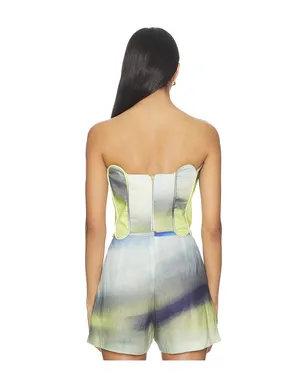 Mayle Vasquez SCALLOP トップ - Blue,Green. - サムネイル3