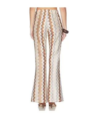 My Beachy Side VINA パンツ - Brown,White. - サムネイル4