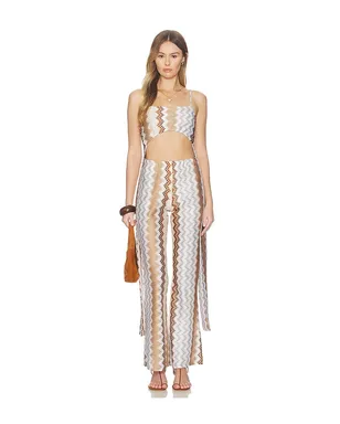 My Beachy Side VINA パンツ - Brown,White. - サムネイル5