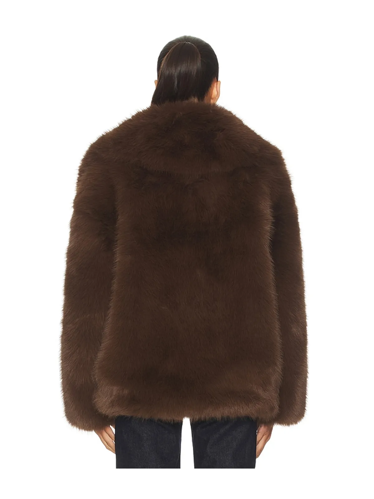 Nonchalant Label OSLO フェイクファージャケット - 画像4