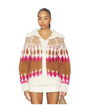 NAADAM プルオーバー - Brown,Fuchsia. - サムネイル1