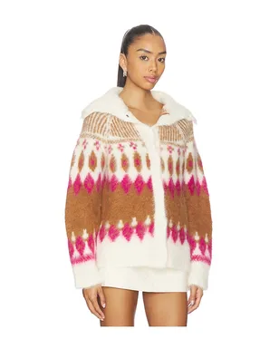 NAADAM プルオーバー - Brown,Fuchsia. - サムネイル3
