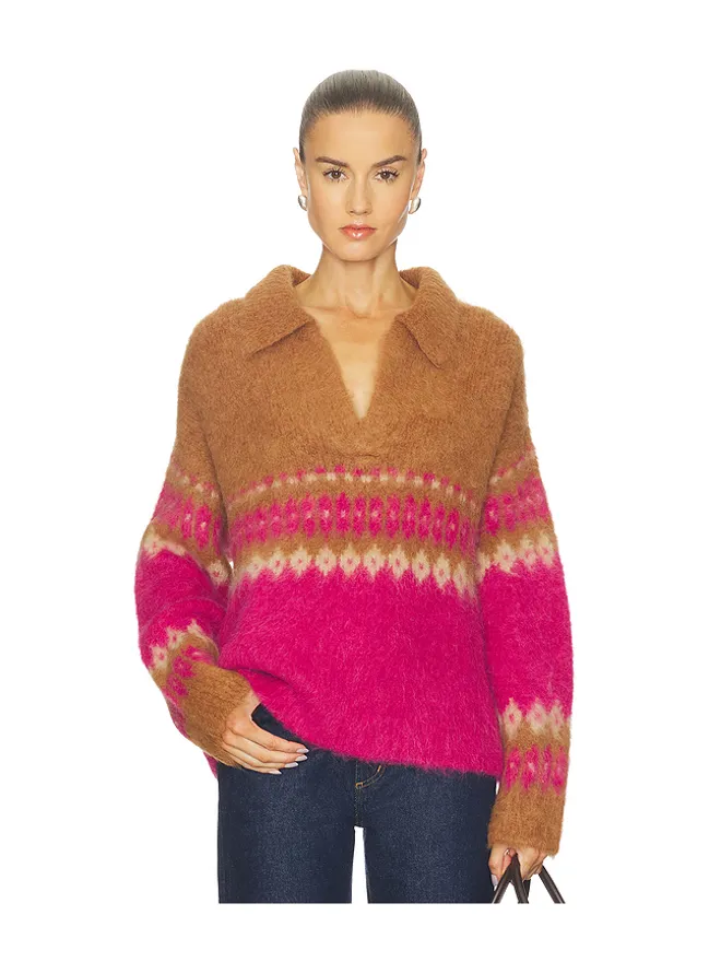 NAADAM NAADAM プルオーバー - Tan,Pink.の商品画像