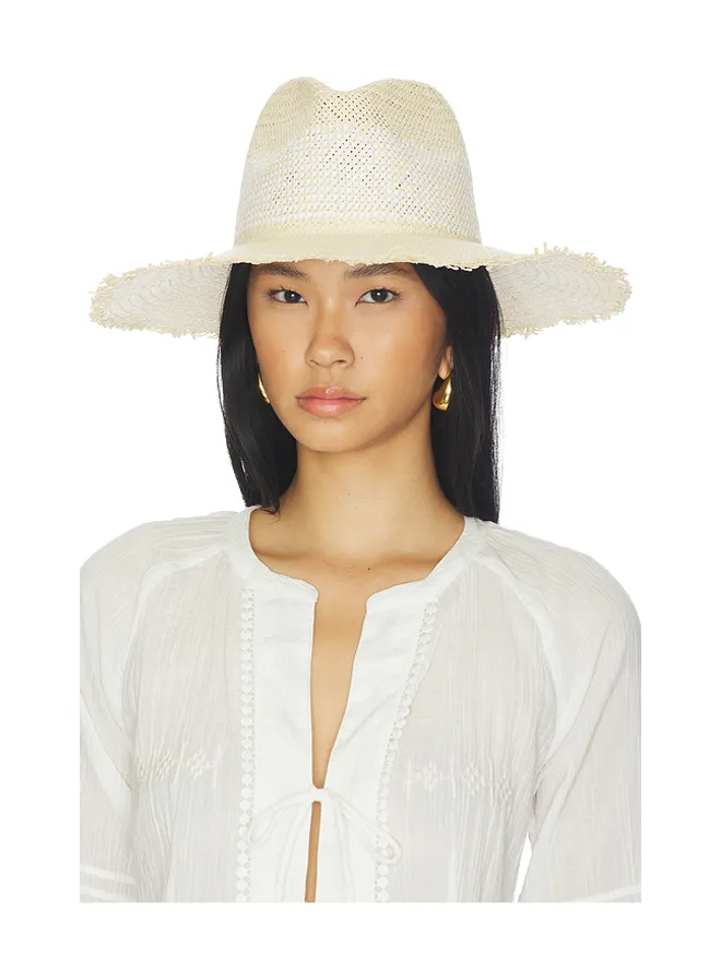 Nikki Beach Nikki Beach ST. TROPEZ ワイドブリムフェドラハットの商品画像