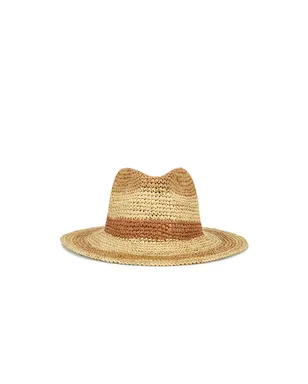 Nikki Beach SAMANTHA フェドーラハット - Beige,Brown. - サムネイル2