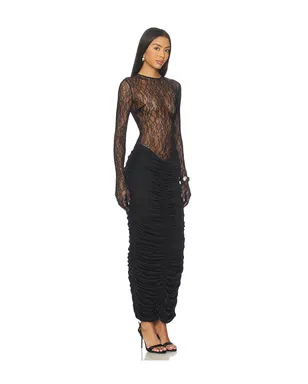 The New Arrivals by Ilkyaz Ozel VIVIENNE レースマキシドレス - サムネイル2