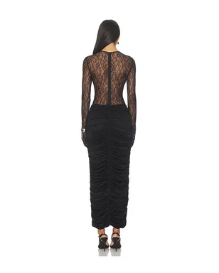 The New Arrivals by Ilkyaz Ozel VIVIENNE レースマキシドレス - サムネイル3