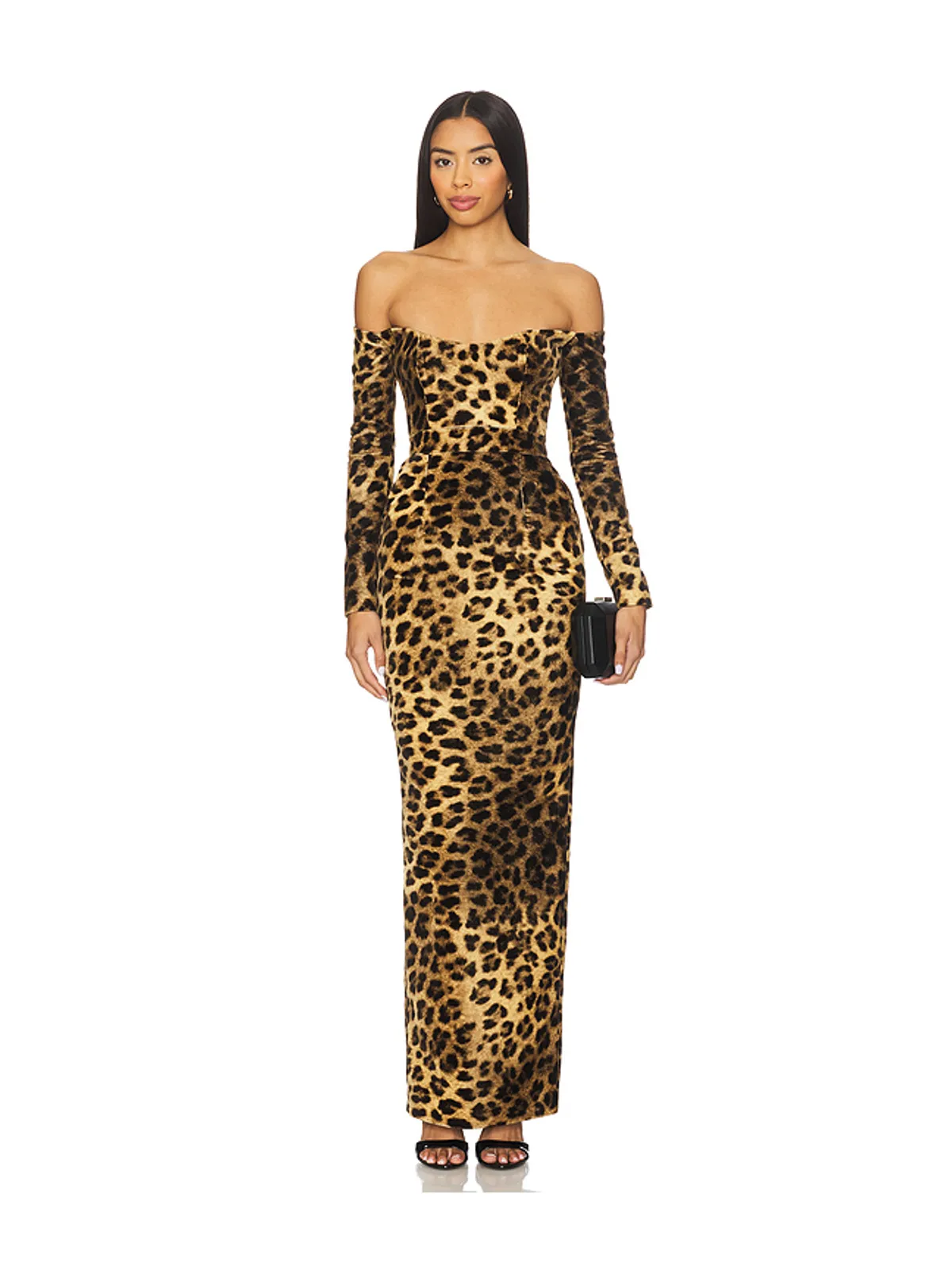 The New Arrivals by Ilkyaz Ozel FARAH コットンマキシドレス - 画像1