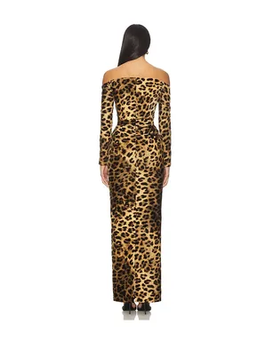 The New Arrivals by Ilkyaz Ozel FARAH コットンマキシドレス - サムネイル3